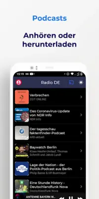 Radio Deutschland - Radio DE android App screenshot 9