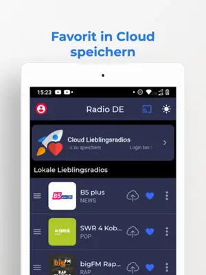 Radio Deutschland - Radio DE android App screenshot 1