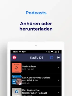 Radio Deutschland - Radio DE android App screenshot 2