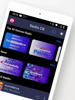 Radio Deutschland - Radio DE android App screenshot 5